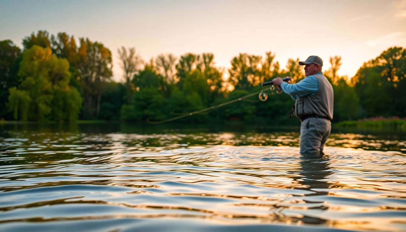 Mastering Techniques for Fly fishing for bass in Freshwater